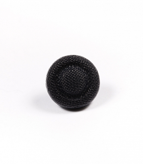 Black Matte Shank Button Size 24L x10